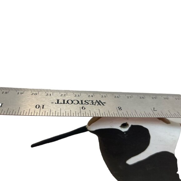 Hand Made Replica Wooden Sculpture Bird Plover Unsigned Black Bellied Plover - Picture 11 of 15